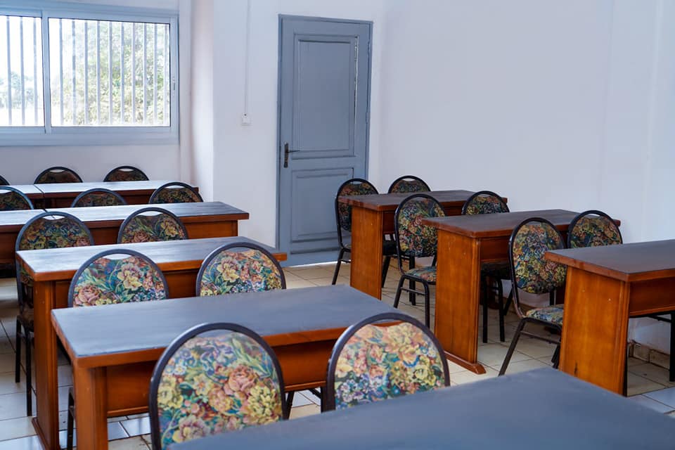Salle de classe équipée